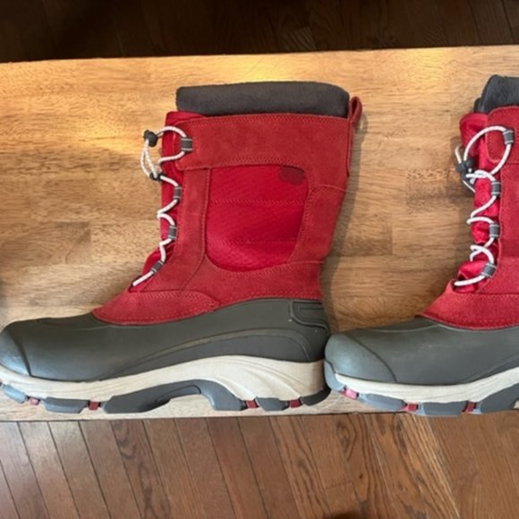 Lands' End Shoes Lands End Winter Snow Boot Red 9b Poshmark